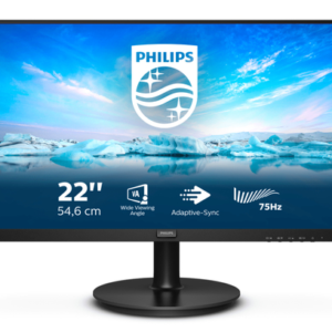 PHILIPS MONITOR 21,5 LED VA 16:9 FHD 4MS 250 CDM, VGA/DP/HDMI, MULTIMEDIALE