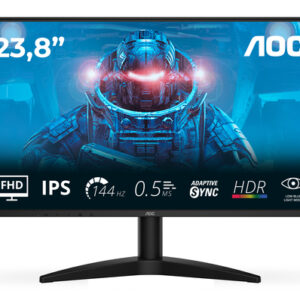 AOC MONITOR 23,8 LED IPS FHD 16:9  4MS 144hz 250 CDM, DP/HDMI