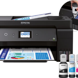 EPSON MULTIFUNZIONE INK A3 COLORE, ECOTANK ET-15000, 24PPM, ADF, FRONTE/RETRO, USB/LAN/WIFI - 4 IN 1