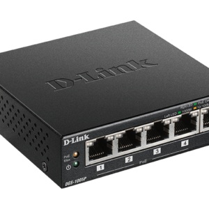 D-LINK SWITCH 5 PORTE GIGABIT POE+ DESKTOP