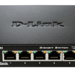 D-LINK SWITCH 5 PORTE GIGABIT CASE METALLICO