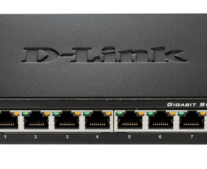 D-LINK SWITCH 8 PORTE GIGABIT CASE METALLICO