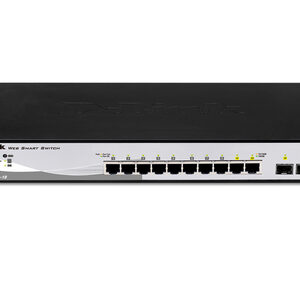 D-LINK SWITCH 8 PORTE GIGABIT + 2 PORTE SFP SMART+