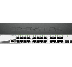 D-LINK SWITCH 24-PORT 10/100/1000BASE-T + 4 SFP PO D-LINK SWITCH 24-PORT 10/100/1000BASE-T + 4 SFP P