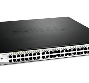 D-LINK SWITCH EASYSMART 52 PORTE GIGABIT POE 370W 4 SLOT SFP/COMBO 19 RACKMOUNT