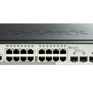 D-LINK SWITCH 52 PORTE GIGABIT POE MANAGED, INCLUDE 4 PORTE 10G SFP+