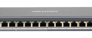 SWITCH HIKVISION GIGABIT CASE METALLICO POE - SOHO 8 GIGABIT POE PORTS, 8 GIGABIT RJ45, 802.3AF/AT,