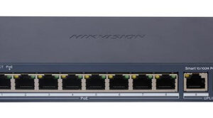 HIKVISION SWITCH SMART MANAGED POE 10/100 8 POE PORTS