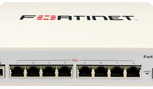 FORTISWITCH-108F-FPOE SWITCH L2+ MANAGEMENT CON 8 PORTE GE + 2 P. SFP + 1 P. POE - POWER BUDGET 130W
