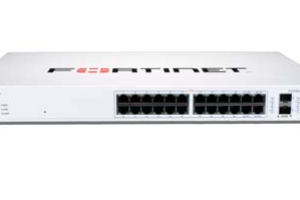 FORTISWITCH-124F-POE SWITCH L2+ MAN. POE 24 P. GE, DI CUI 12 P. POE+, 4 SFP+, POE POWER BUDGET 185W