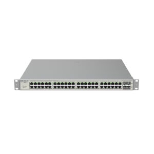 REYEE CLOUD SWITCH MANAGED GIGABIT L3 8XGE POE++ 40XGE POE+ 4XSFP+ ROUTING STATICO POWER BUDGET 740W