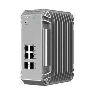 REYEE CLOUD INDUSTRIAL SWITCH L2 FULL MANAGED IP40. 8X1GE POE+ POWER BUDGET 240W 4XSFP