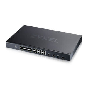 ZYXEL SWITCH WEB MANAGED LAYER 3 LITE, 24 PORTE GIGABIT + 4 PORTE 10GBE SFP+ - IPV6, VLAN, QOS, IGMP